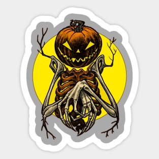 Monster Halloween Sticker